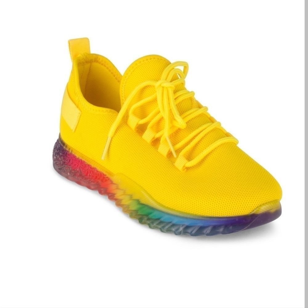 Wanted Affinity Rainbow Sole Sneakers Size 5.5